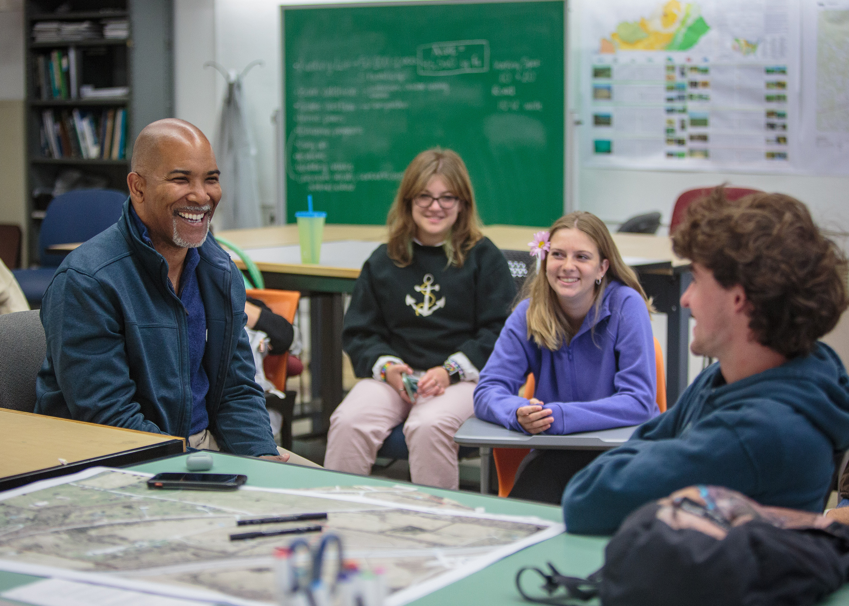 ASLA CEO Torey Carter-Conneen visits our studio and students.