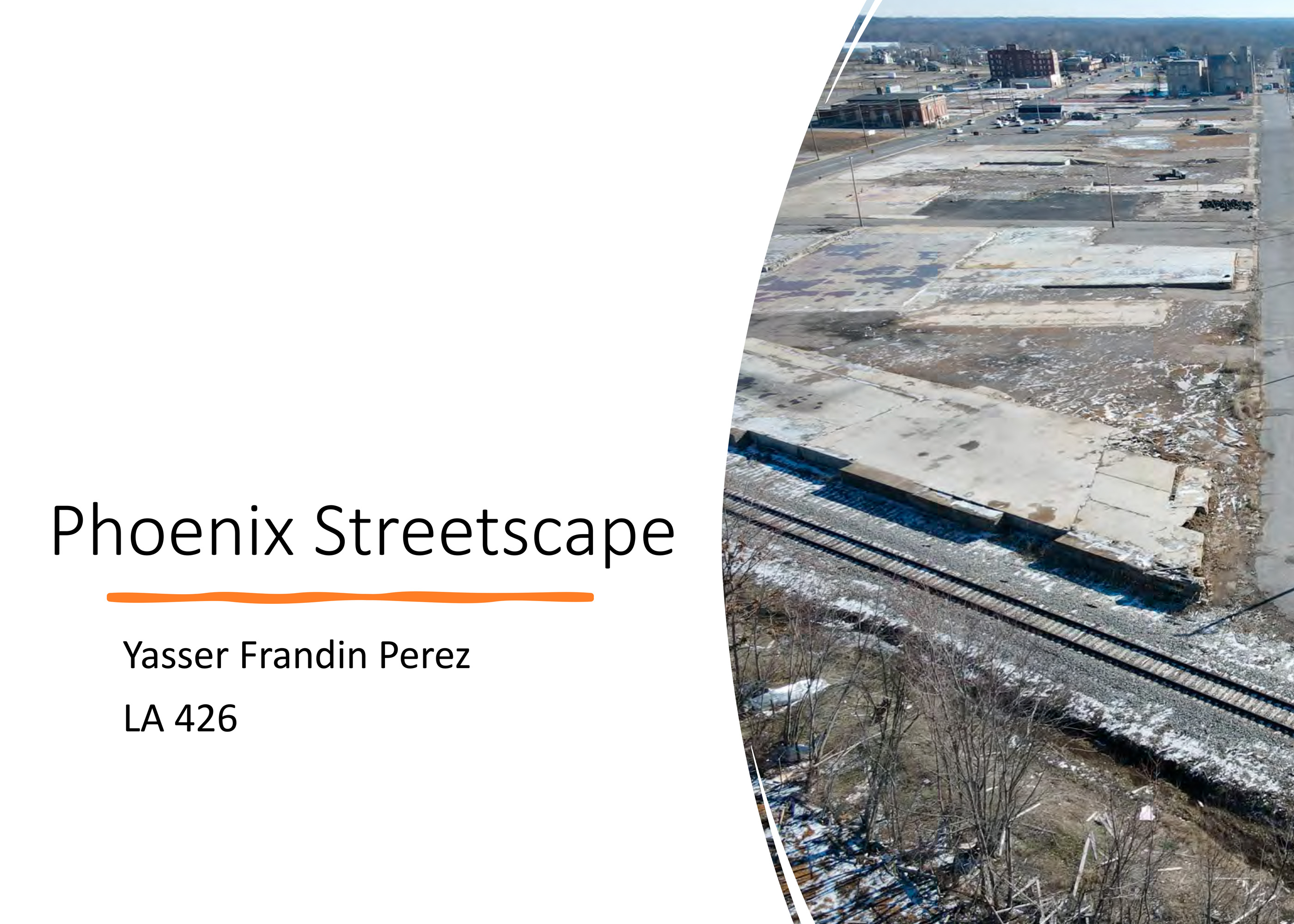 Cover image for student project titled Phoenix Streetscape