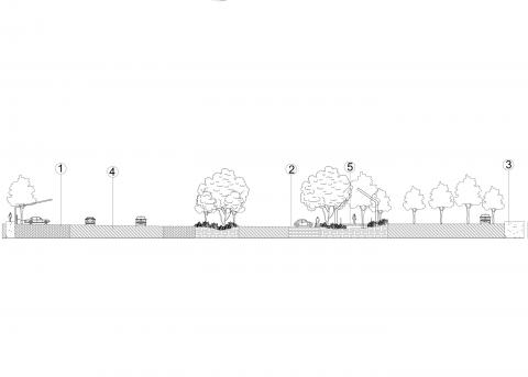 Section drawing by third year student for methods and materials